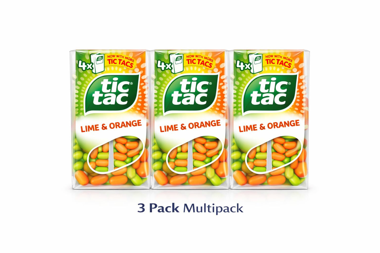 Tic Tac Freshmints 12 Pack Lemon and Orange Flavoured Breath Freshening Mints Pocket Sized Flip Top Dispensers Long Lasting Freshness Refreshing Mints Ideal for Travel Car Office or On The Go Convenie