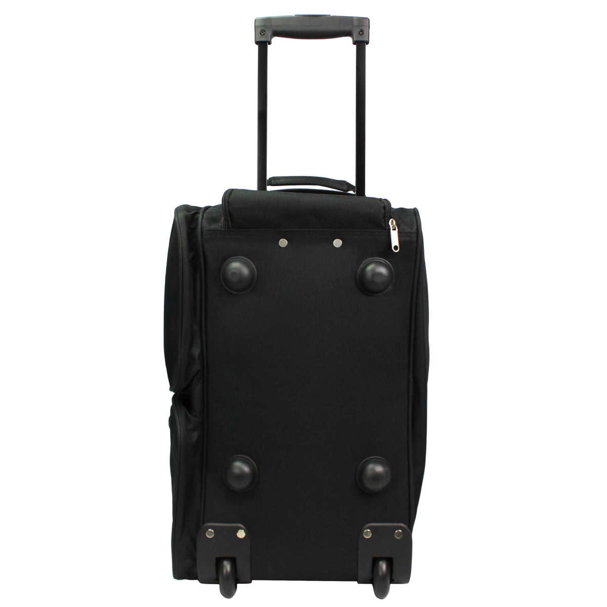 Dejuno 20-Inch Carry-On Rolling Duffle Bag - Black