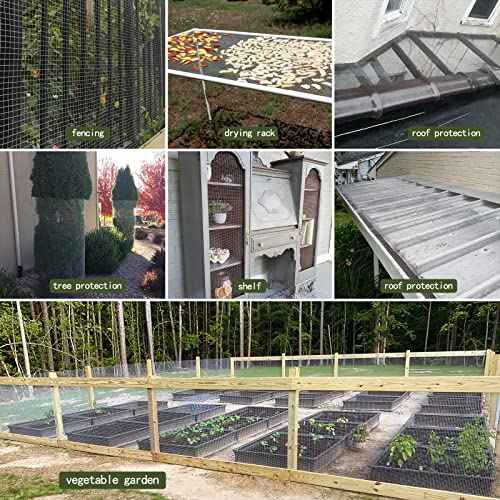Thinkahead Hardware Cloth 1/2 inch 24 X 100 ft 19 Gauge, Galvanized Wire Mesh Roll, Welded Wire Fencing, Hardware Cloth for Chicken Coop Wire, Rabbit Cage Wire
