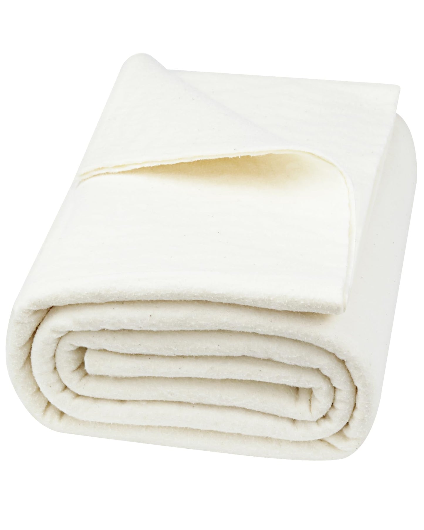 PLANTIONAL Grinding Natural Cotton Quilt Batting: 79-Inch x 91-Inch Light Weight Purely Natural All Season Quilt Batting for Quilts, Craft and Wearable Arts