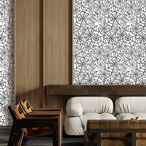 Wall Paper Sticker Pull and Stick Nuwallpaper Wallpaper Peel and Stick Modern Contact Paper Removable Decorative Boho Temporary Waterproof Geometric Self Adhesive Wallpaper17.7IN x 78.7IN