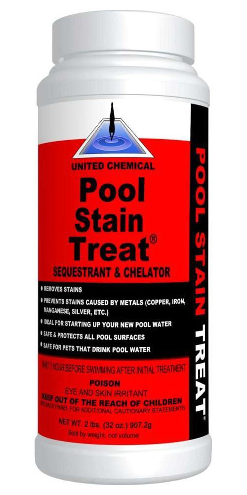 United Chemicals PST-C12 Pool Stain Treat, 2-Pound (2-Pack)