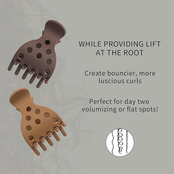 10 Hair Volume Clip，Root Clips for Curly Hair Volume and Claw Clips for Thick Hair, Root Lifter for Bounce Curl