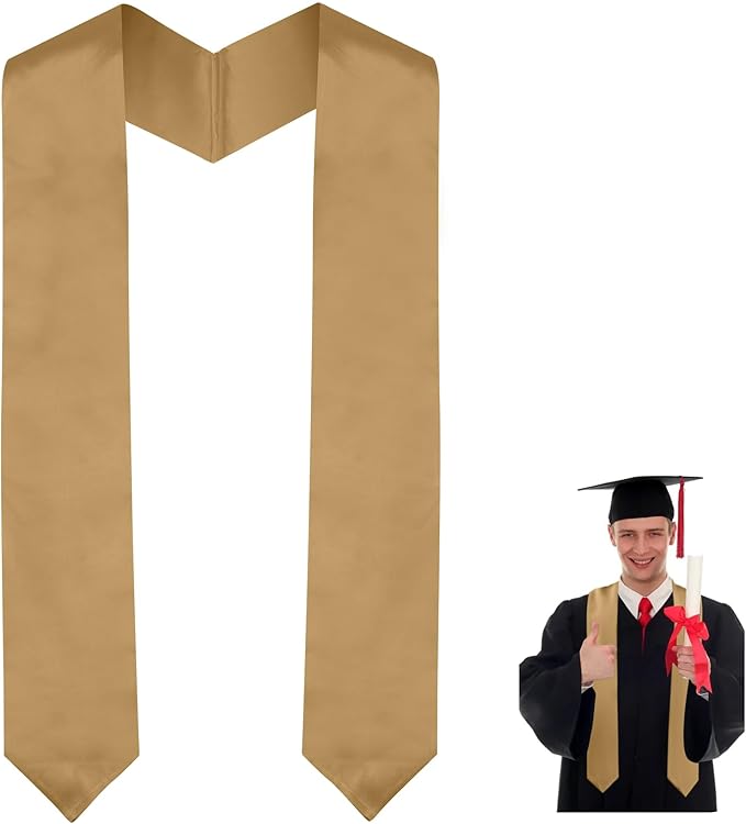Graduation Stole Graduation Sash Unisex Adults Class of 70'' Stoles for Academic and Choral Ceremony