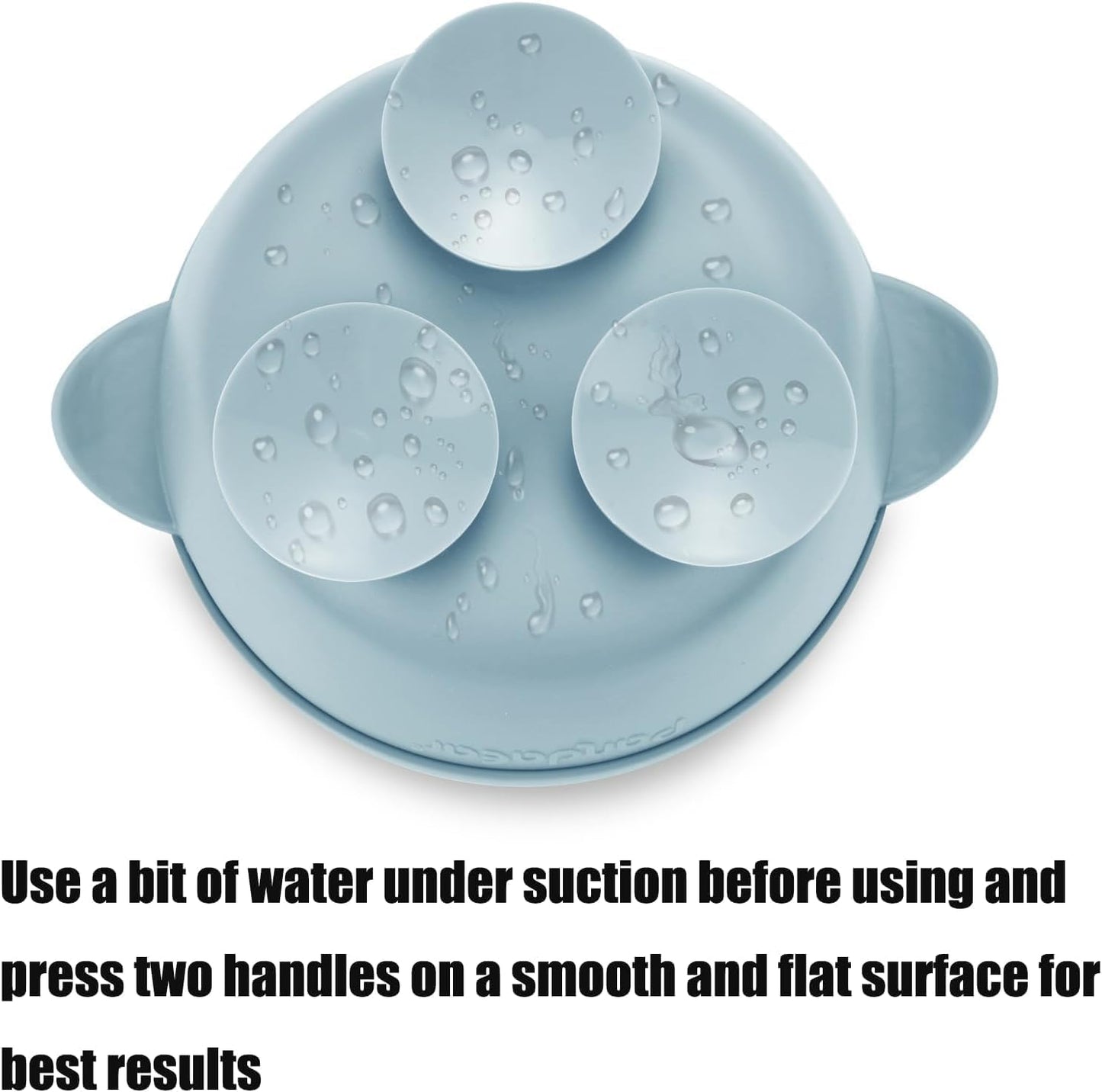 PandaEar 3 Pack Stainless Steel Baby Suction Bowls, Non-Slip Child Food Bowl with Silicone Sleeve for Kids Toddlers Infants, Unbreakable & Mess Free (Blue Green Beige, With Lids)