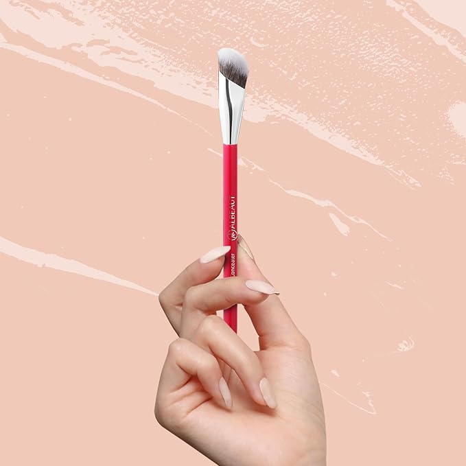 Concealer Brush, Under Eye Makeup Small Angled Precision Face Blending Brush (193 concealer brush-Limited Edition)