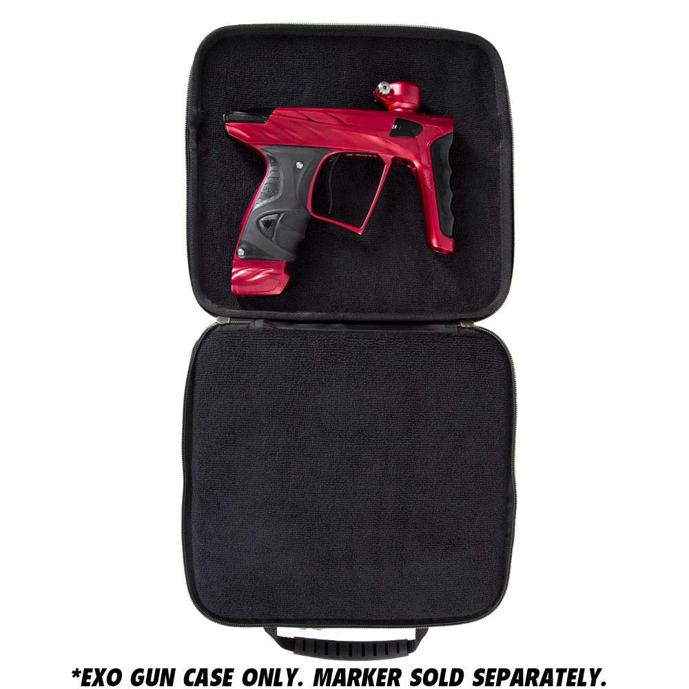 HK Army Exo Paintball Marker Gun Case - Black Carbon Fiber