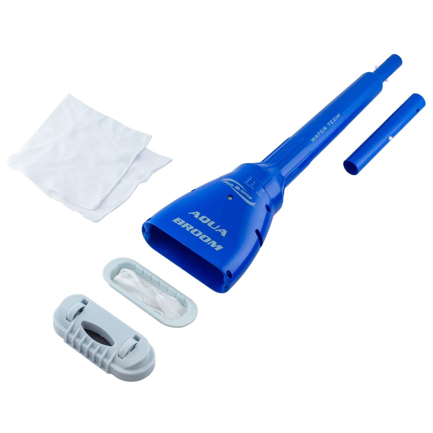 POOL BLASTER Aqua Broom Hot Tub Vacuum Cordless Spa Vac for Inflatable Above Ground and Inground Spas, Hot Tub Accessories, up to 3 Hours of Runtime, Battery-Powered, Lightweight Handheld Cleaner