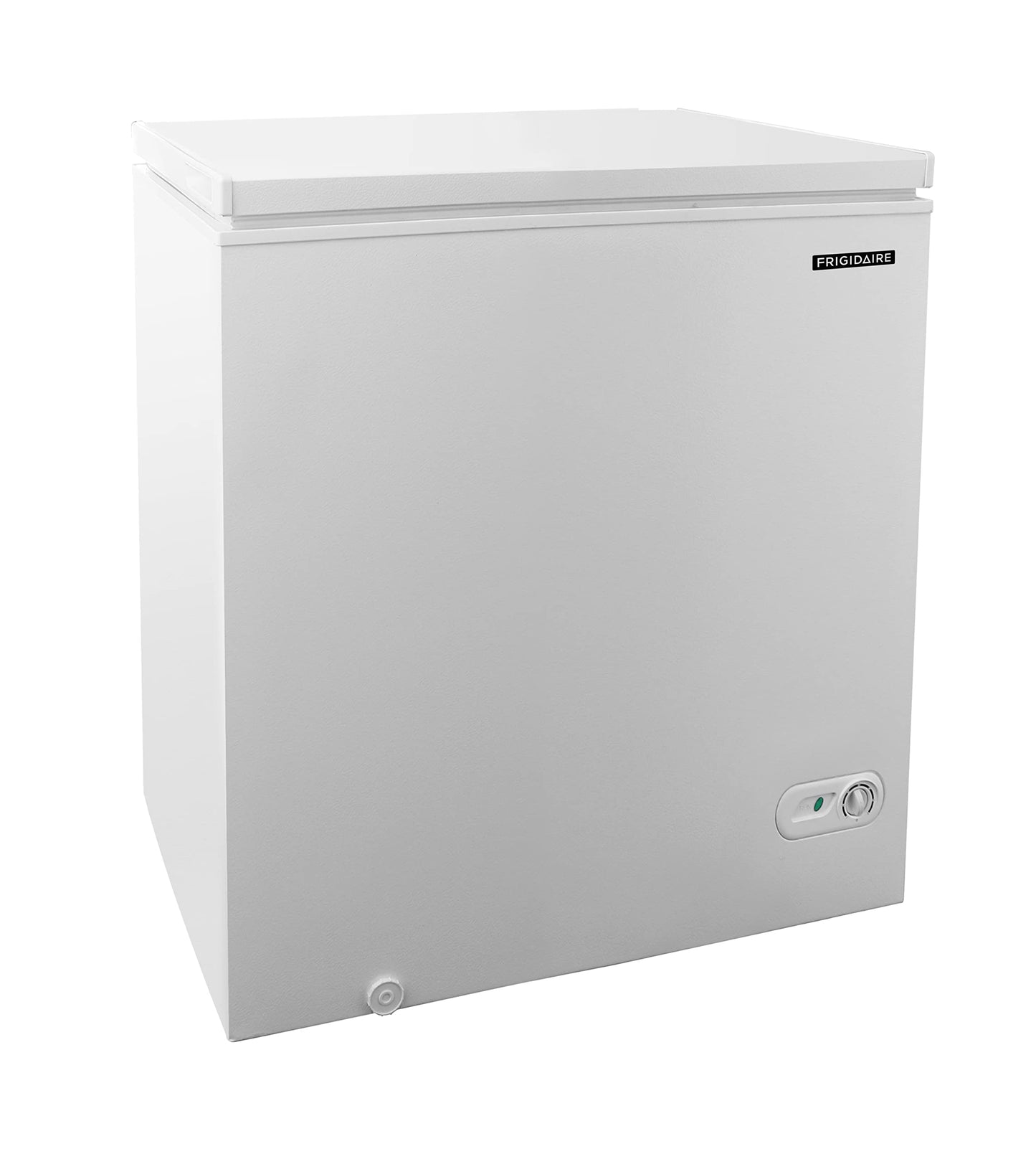 FRIGIDAIRE EFRF9003 Chest Deep Freezer, 9 Cu. Ft. Class, WhiteAdjustable Thermostat-Removable Vinyl Coated Wire Basket-Easy Defrost Drain, 9-10CF, White