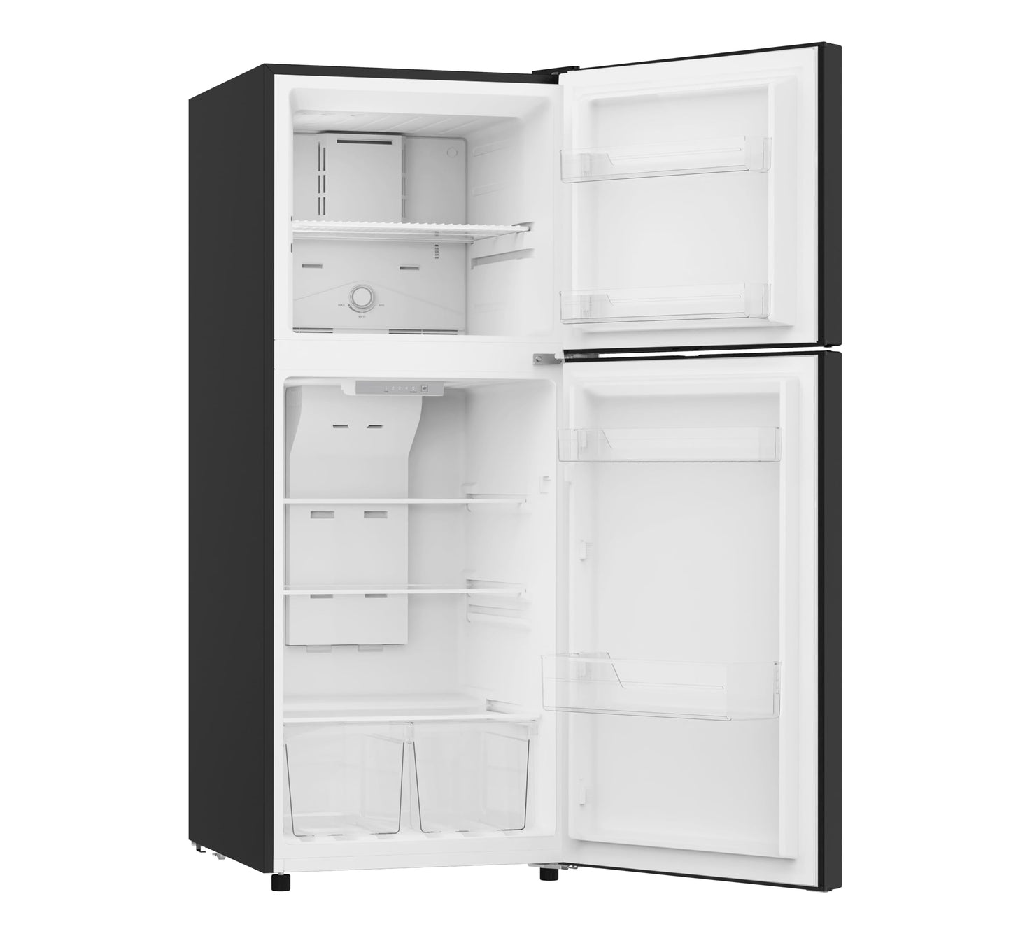 Frigidaire, Frost Free Top Mount 2 Door Apartment Size Refrigerator with Freezer, 10 CU FT