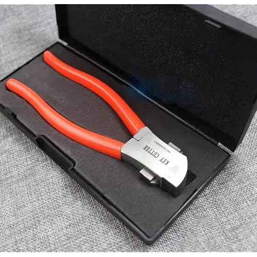 Hand Key Cutter, Flat Key Cutting Pliers for Quick Rebuild Flat Keys to Vehicles Doors, 0.5mm to 0.6mm
