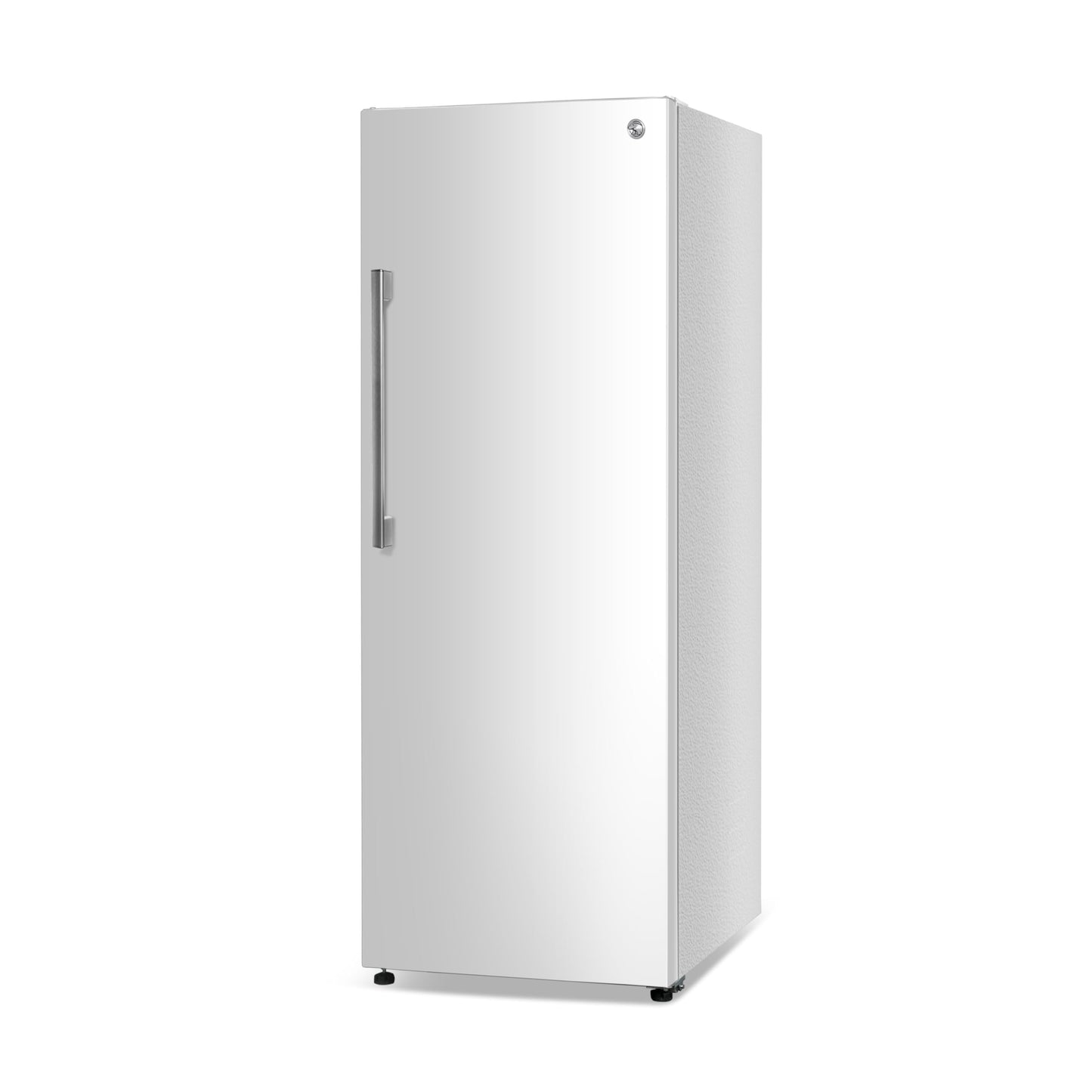 Commercial Cool 11.1 Cu. Ft. Convertible Freezer Refrigerator, Upright Fridge with Glass Shelves, Reversible Door, ENERGY STAR rated, Auto Defrost, CCUC1110GW, White