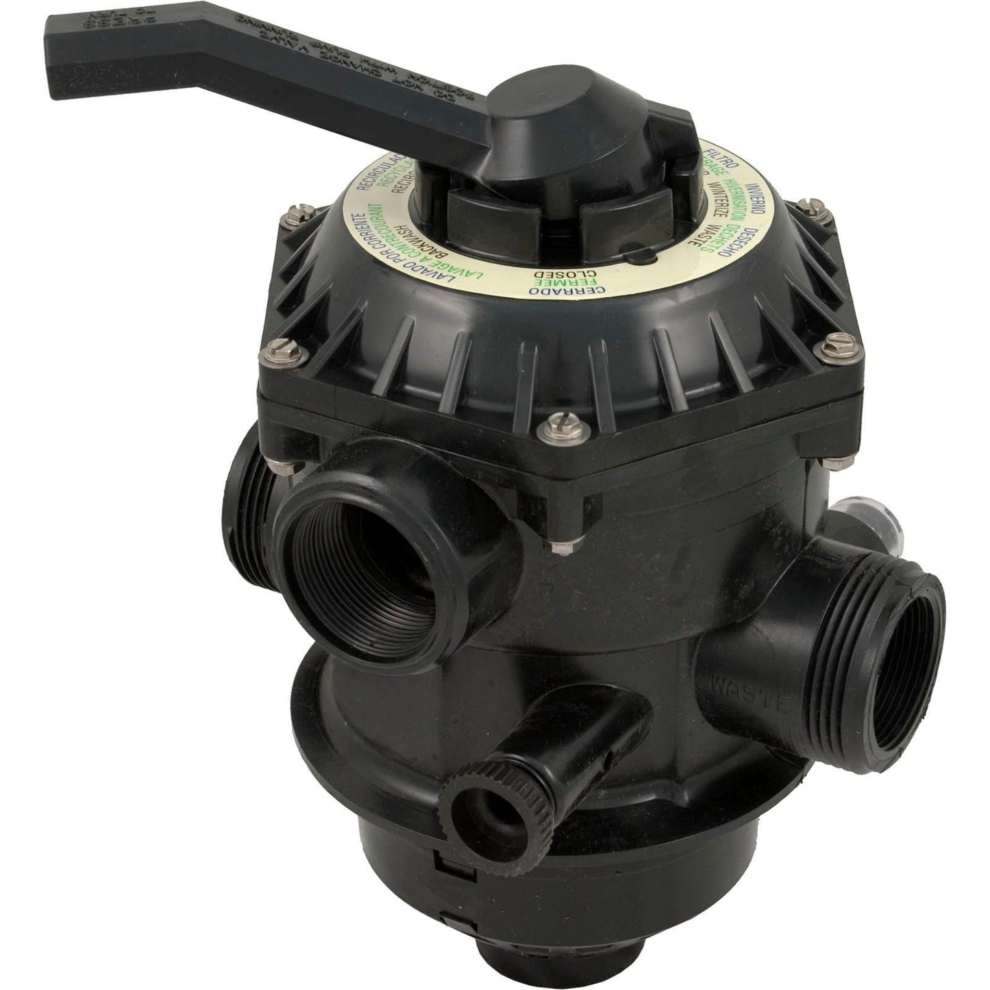 Pentair 262506 1-1/2- Inch 6-Way Clamp Style Valve Replacement Pool and Spa Sand Filter