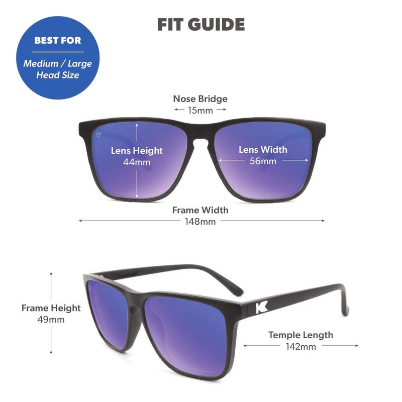 Knockaround Fast Lanes Polarized Sunglasses for Men & Women - Impact Resistant Lenses & Full UV400 Protection, Spanish Rose Frames/Black Smoke Lenses