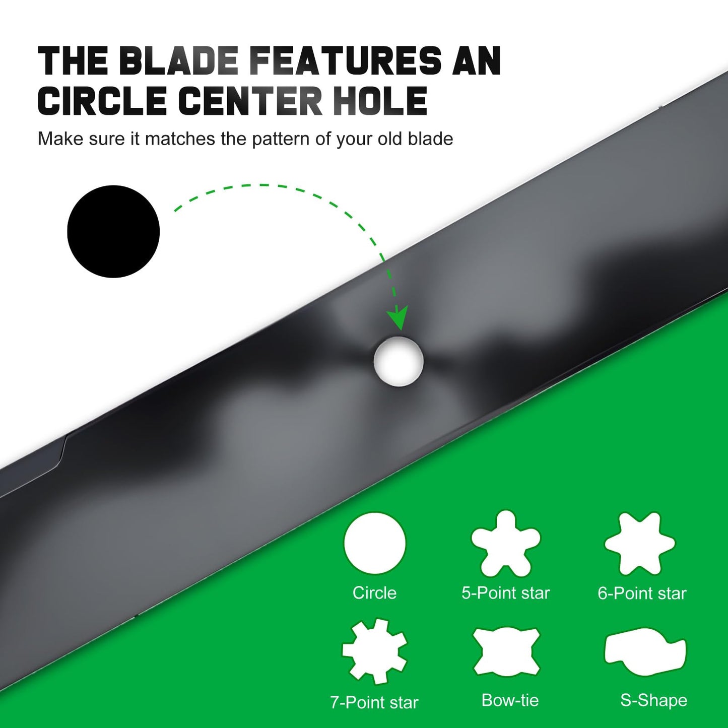 Grasscool 793794 Blades Compatible with Hustler Raptor Fastrak Super Z SD SDX XD XDX 60" Zero Turn Riding Mower Replace for 794214 606253 794685 600901 603992 794230