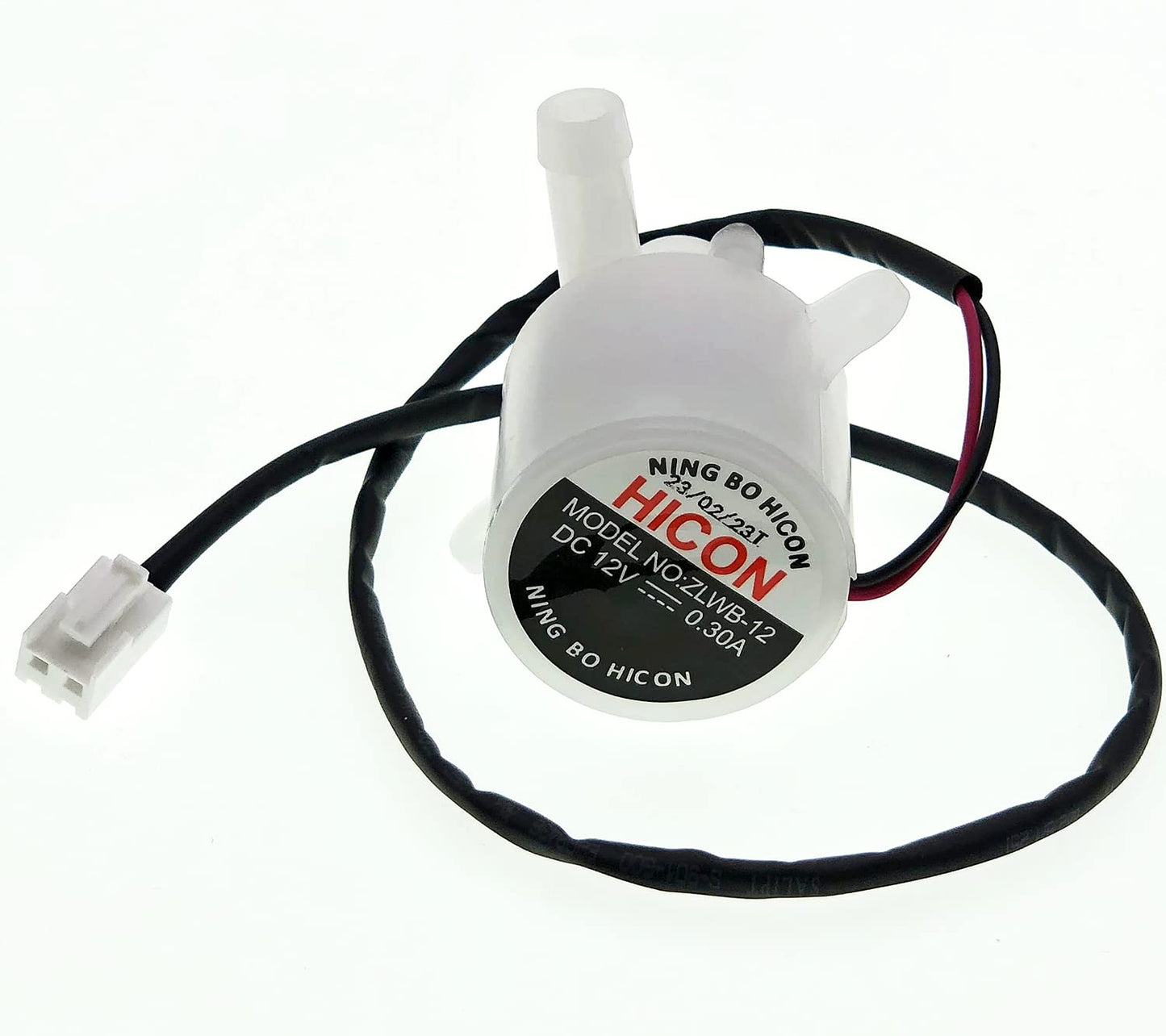 HZB-12A/25BF Ice Maker Machine Water Pump Replacement for Household Small Bullet Ice Machine Compatible with HZB-50A/ HZB-50/ HZB-60/ HZB-80/ HZB-25BF/ HZB-13F/ HZB-20F/ HZB-20FA