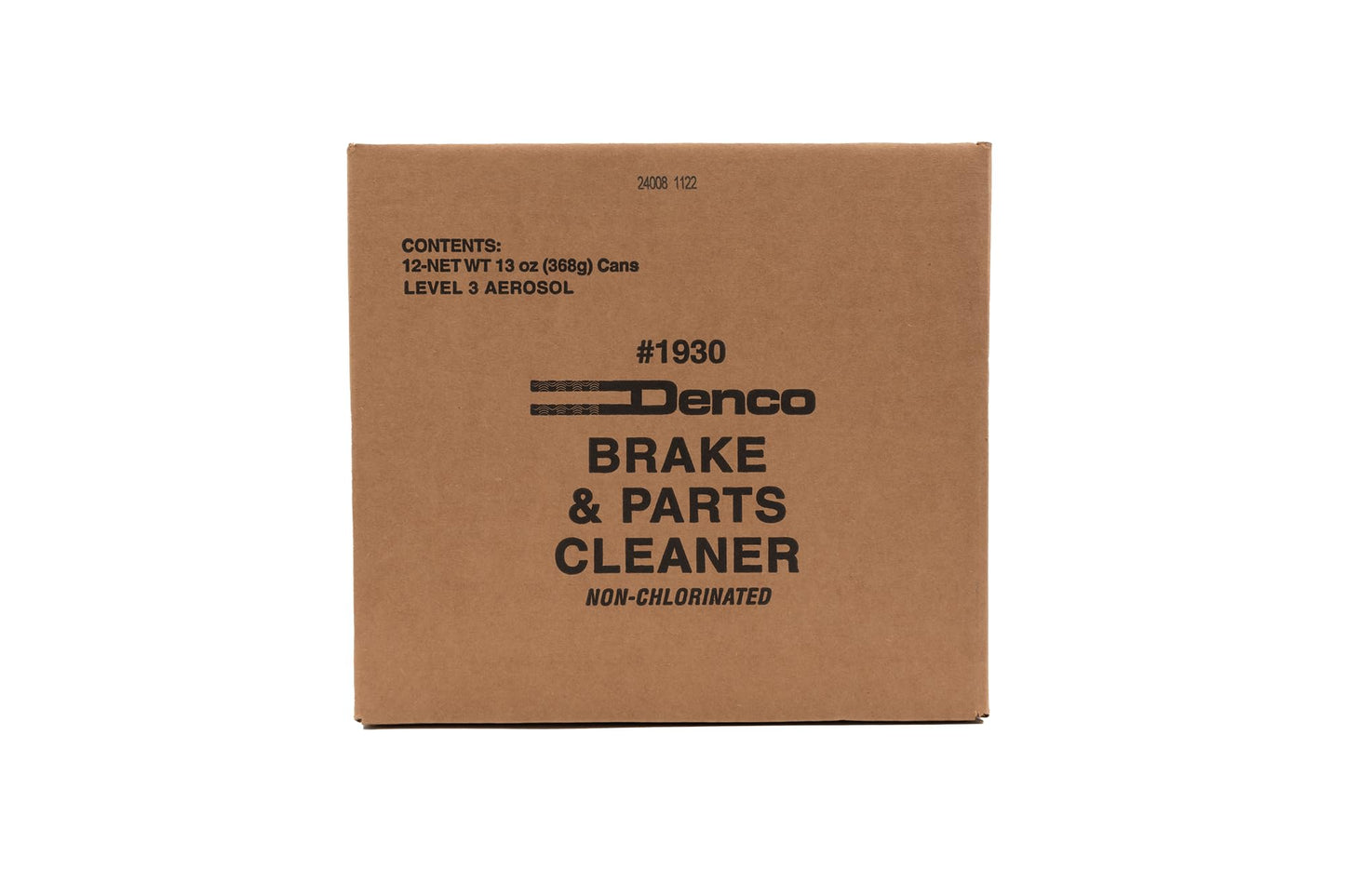 Denco #1930 Brake & Parts Cleaner Spray, Non-Chlorinated, Fast-Drying Degreaser, Low Odor Aerosol, 15.3oz (13oz net wt) (Case of 44)