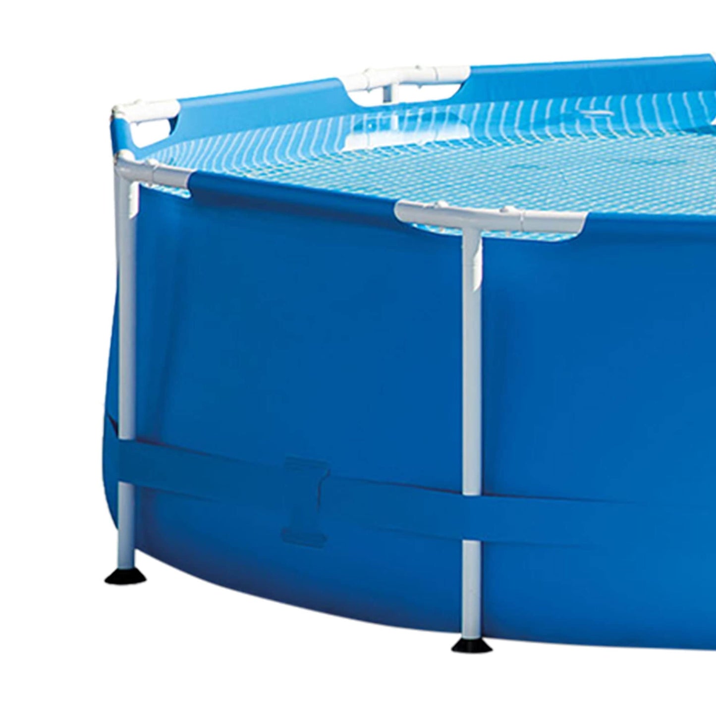 Intex 28200EH 10 Foot x 30 Inch 4 Person Outdoor Metal Frame Above Ground Round Swimming Pool with Easy Set-Up (Pump Not Included)