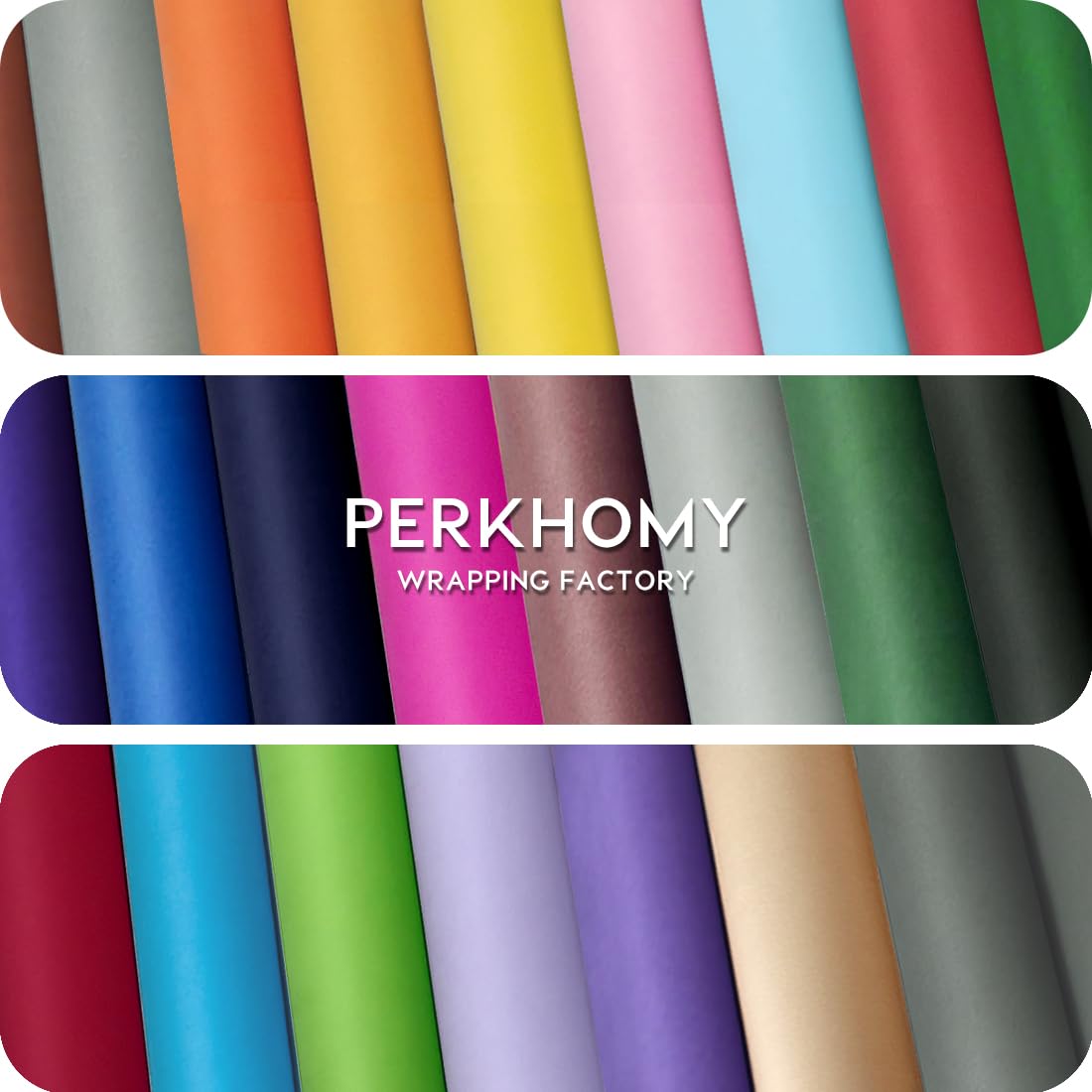 PerkHomy 36" x 1,440" (120') Black Kraft Paper Roll for Craft Bulletin Board Paper Art Table Covering Crafting Gift Wrapping Bouquet Packing Parcel 80GSM 55LB (Black, 36" x 120')