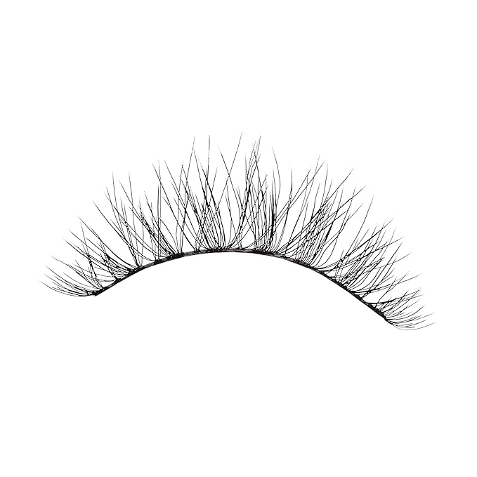 KISS Looks So Natural False Eyelashes Double Pack, Lightweight & Comfortable, Tapered End Technology, Reusable, Cruelty-Free, Contact Lens Friendly, Style 'Sultry', 2 Pairs Fake Eyelashes