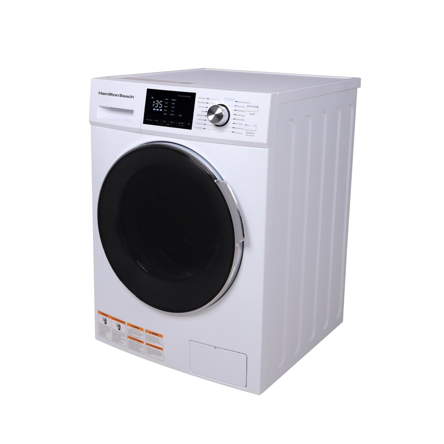 HAMILTON BEACH Washer and Dryer Combo 2.7 cu ft - White