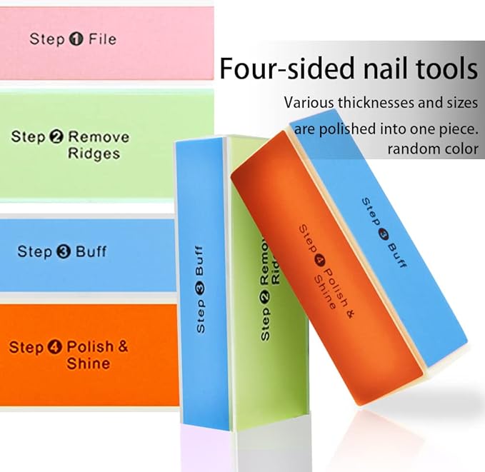 4 Way Shiny Block / 4 Step Buffing Block Shine Nail Buffer