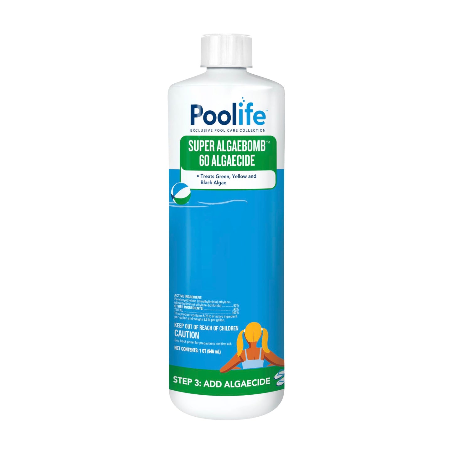 poolife Super Algae Bomb 60 (1 qt) (2 Pack)