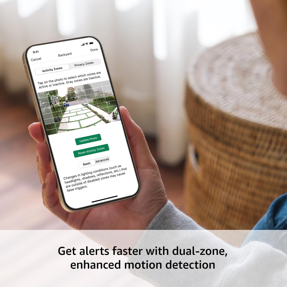 Blink Outdoor 4 + 1-Year Plus plan – Wireless smart security camera, two-year battery life, 1080p HD day and infrared night live view. Sync Module Core included – 2 camera system