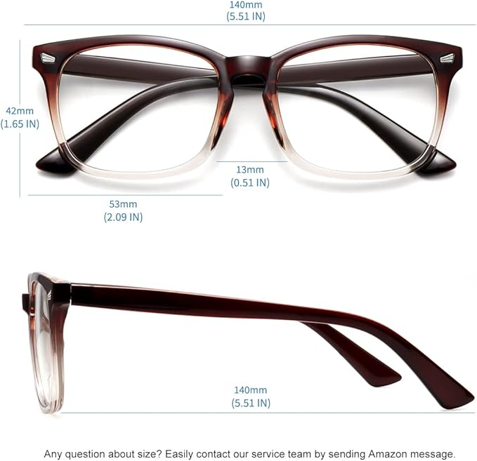 MEETSUN 3-Pack Blue Light Blocking Glasses, Anti Eye Strain Headache (Sleep Better), Computer Glasses UV400 Lens (Brown Gradient + Leopard + Tortoiseshell)