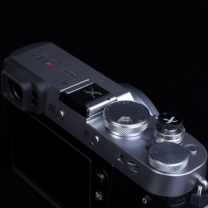 Camera Hot Shoe Cover Protector Cap Compatible with XPro3 XPro2 XT4 XT3 XT2 XT1 X-T30 X-T20 X-T10 XE3 XE2S X100V X100F X100T X100 Soft Release Button Kit(BSXB)