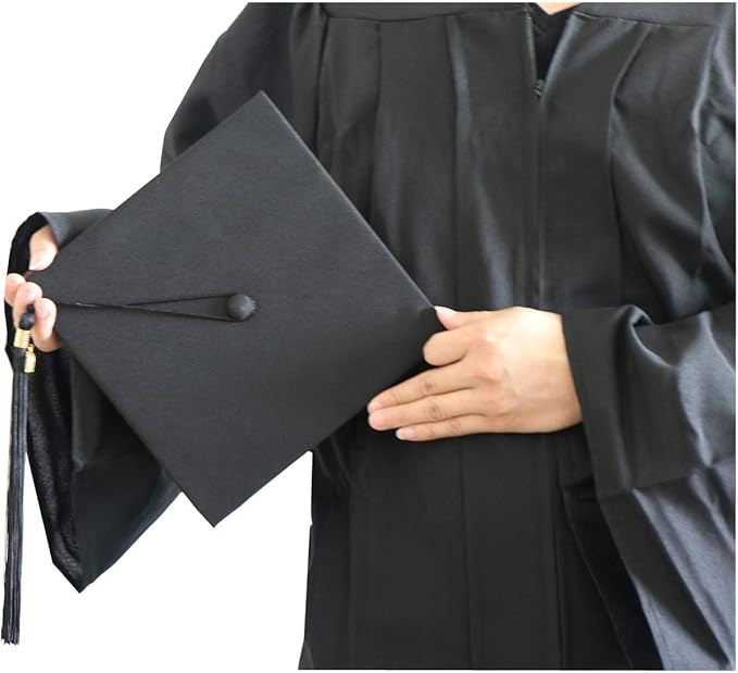 Newrara Graduation Unisex Matte Adult Graduation Cap with Tassel