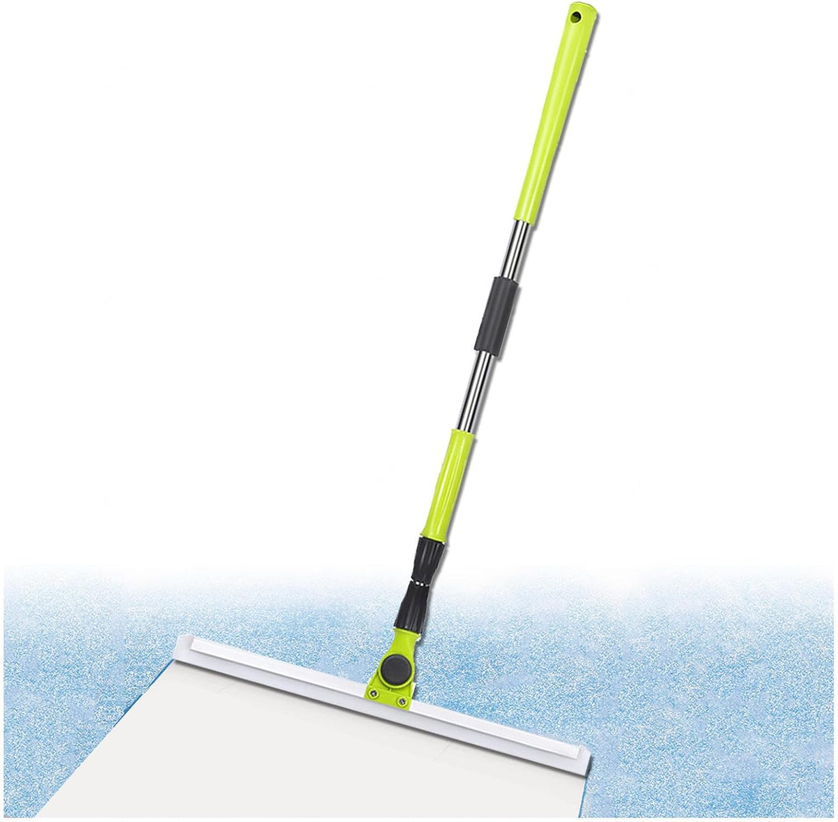 Air Broom as Seen on Tv, with 51 Long Handle Air Broom as Seen on Tv, No Bristle Broom Cleans Glass,Fine Dust,Hair,Liquids