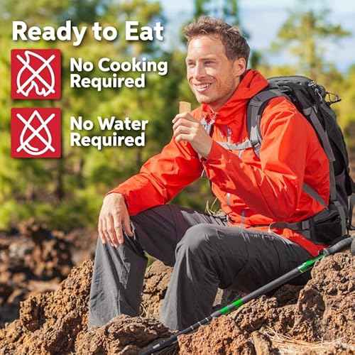 SOS Food Labs Rations Emergency 3600 Calorie Food Bar - 3 Day / 72 Hour Package with 5 Year Shelf Life- 3 Packs