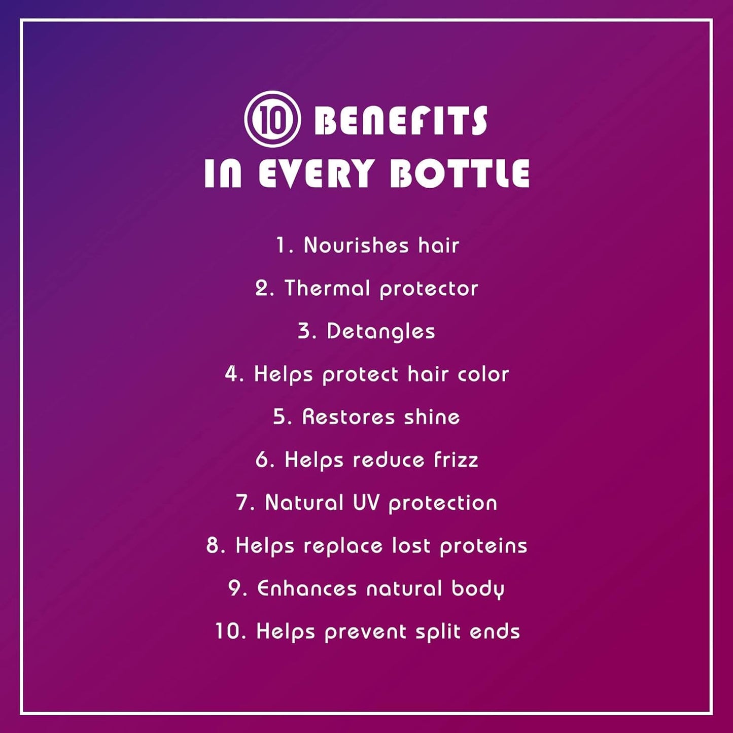 It's A 10 Miracle Leave-In Product 4 Oz