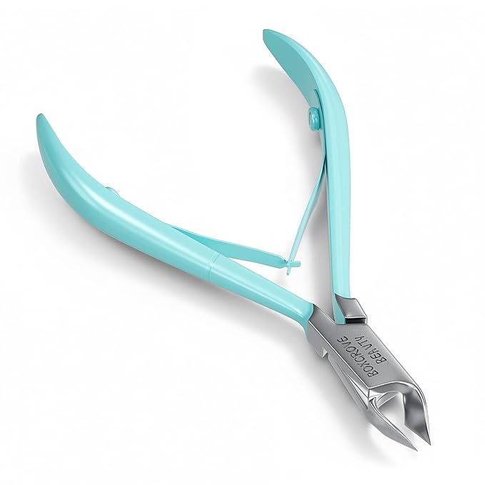Professional Cuticle Cutter & Pusher Trimmer Manicure Tools with Double Spring – Perfect Nail Care Tool for Manicure & Pedicure Beauty at Home/Spa/Saloon