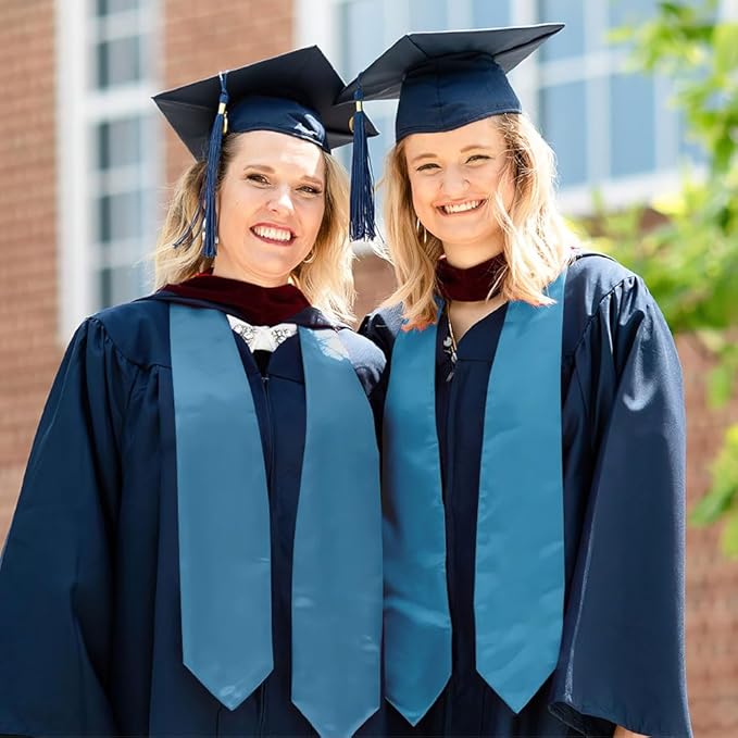Graduation Stole Graduation Sash Unisex Adults Class of 70'' Stoles for Academic and Choral Ceremony