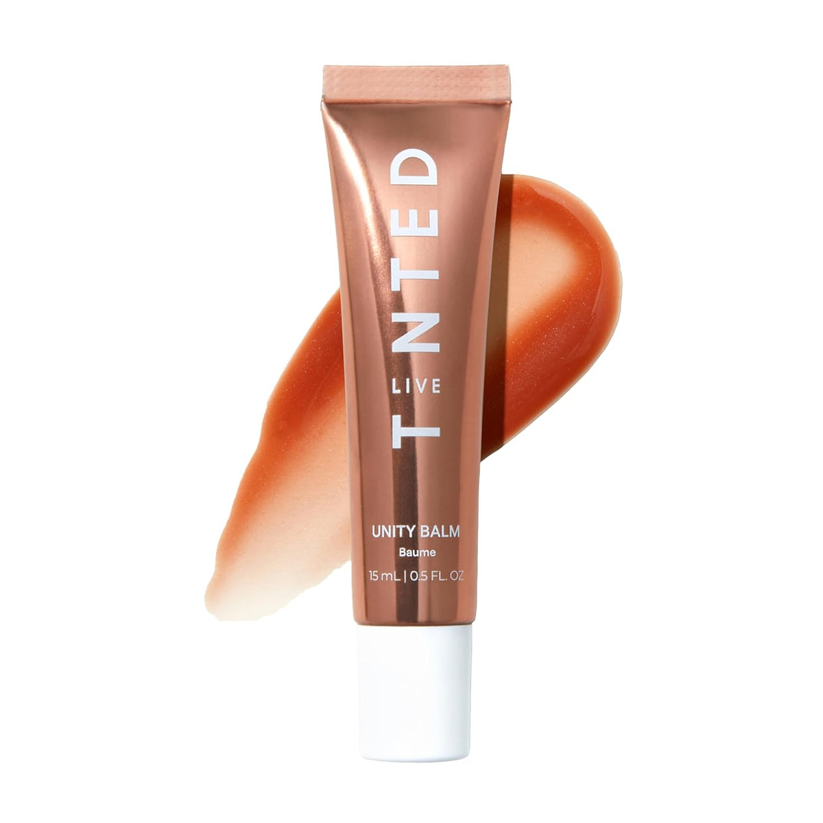 Live Tinted Unity Balm â Ultra-Hydrating Lip Balm with Shea Butter, Hyaluronic Acid & Vitamin E â Universal Warm Tint