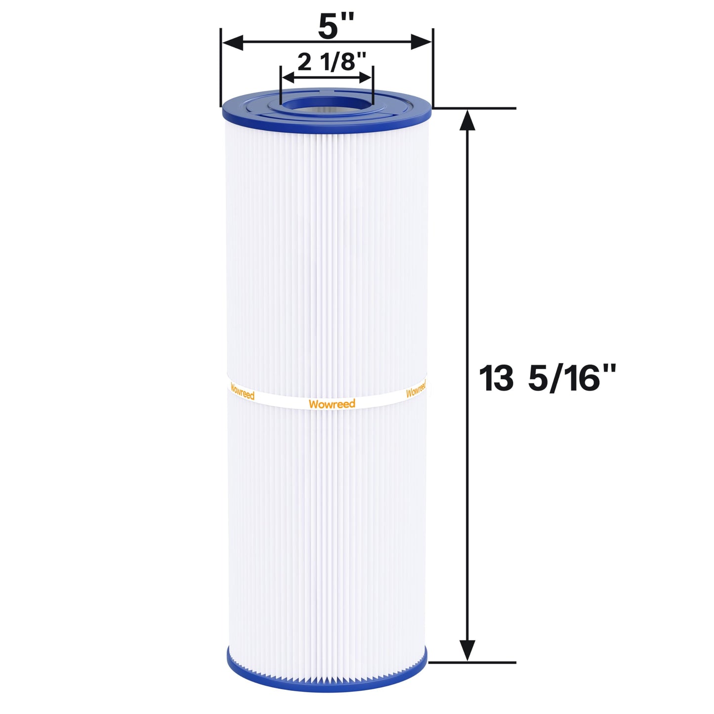 Wowreed Spa Filter Compatible with C-4326, FC-2375, PRB25-IN, 303909, M-4326, 8172500, R173429, 5X13 Drop in hot tub Filter, 2 Pack