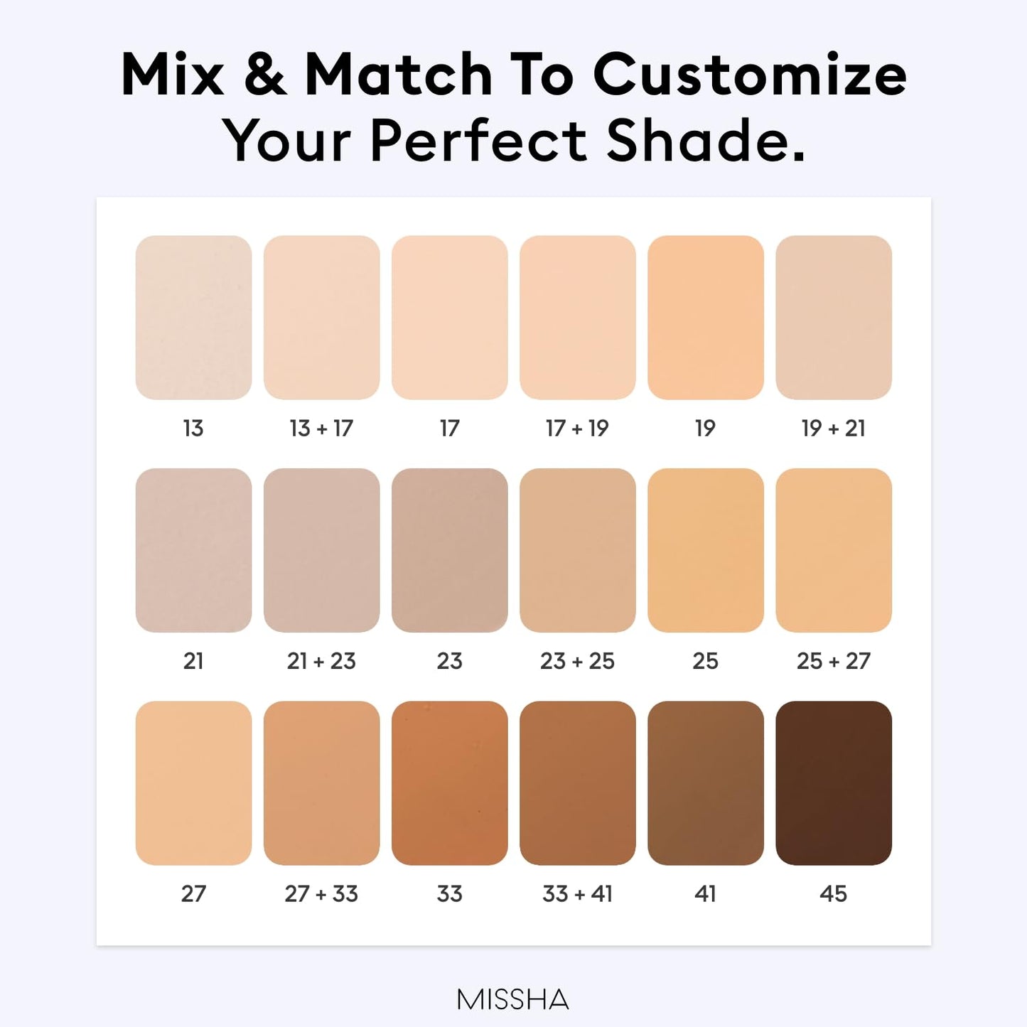 MISSHA M PERFECT COVER SERUM BB CREAM No.21 Light Beige - Light with Cool Undertone, Skin Tint, Tinted Moisturizer, Skin Care Foundation Makeup, Korean Makeup,1.18 Fl oz