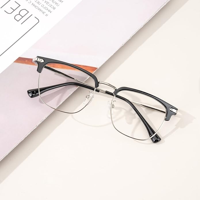 Blue Light Blocking Glasses for Men Anti-Fatigue Computer Monitor Gaming Glasses Prevent Headaches Glasses