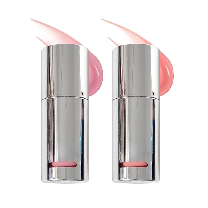 2Pcs Blush Cream for Cheeks,Face Matte Contour Blush Makeup,Buildable Shimmer Facial Cheek Blusher Shades,Blendable Cosmetic Makeup Blusher A4