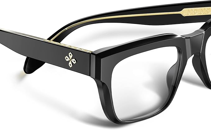 VISOONE TR90 Square Blue Light Blocking Glasses Fashion Computer Eyewear for Women and Men RANDI