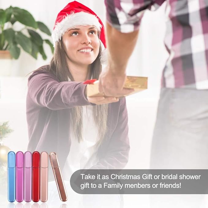 Premium Particular Glass Nail File with Case, Both Sided Filer, Crystal Beauty Nail File, Salon Nail Shine, Top Christmas Stocking Gift Idea for Women, Carmine Red