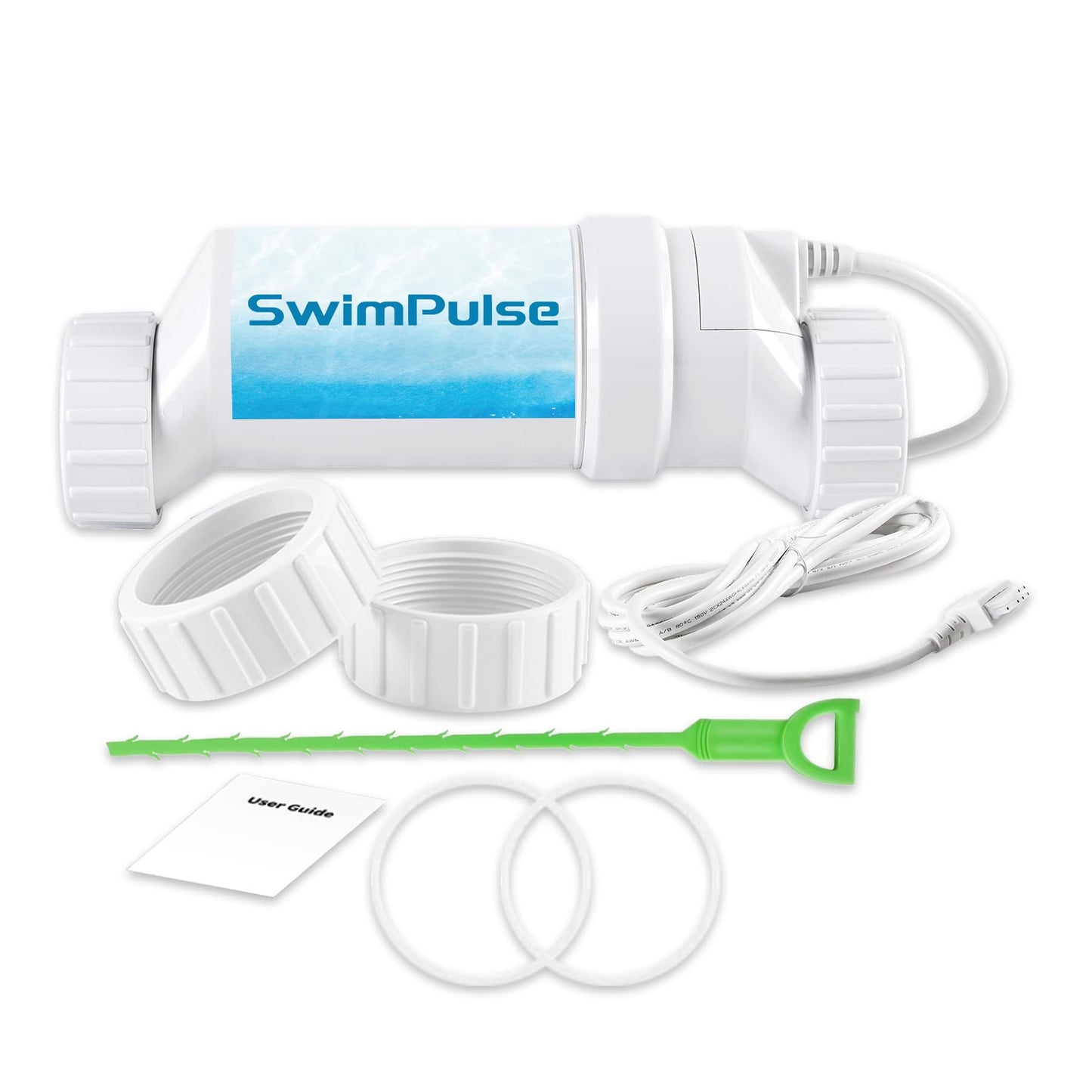 Swimpulse Salt Cell - up to 40,000 Gallons Swimming Pool Chlornie Generator,Salt Cell for Pool,Chlorination Pool Salt Cell Fits for Hayward W3T-CELL-15 BL1T15H