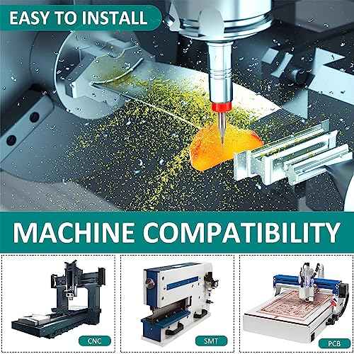 40Pcs PCB Micro Drill Bits Set, 0.1mm-1.0mm, Shank Spiral Tungsten Steel Carbide PCB Print Circuit Board Flute CNC Router Bits for Print Rough Stone Circuit Board Jewelry CNC Engraving