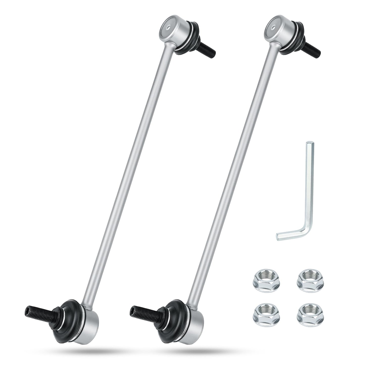 Zinc-Nickel Alloy Front Stabilizer Sway Bar Links for 2010-2013 Mazda 3 2012-2015 Ford Focus Escape C-Max 2004-2014 Volvo XC60 C70 S40 C30 V50 C80 XC70 K750554