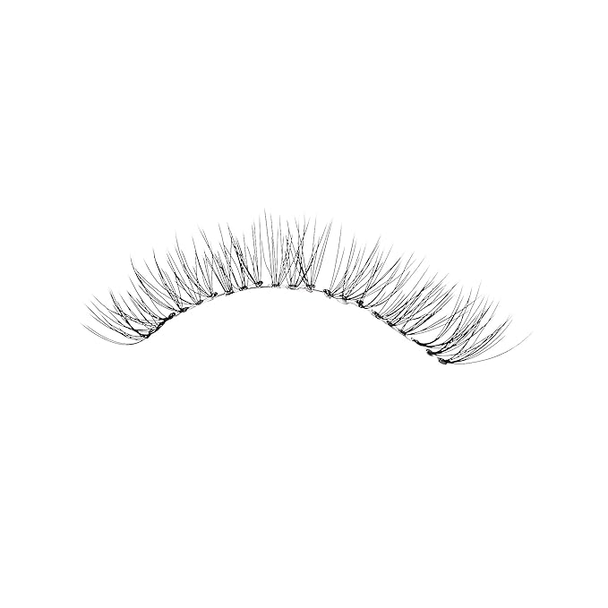 Kiss Looks So Natural Trio Lash Combo Pack False Eyelashes, Lash Extension Kit, Short & Medium, Tapered End Technology, 3D Lengths & Angles, Easy Grip Tray, Lash Glue 0.7g, 30 Lash Clusters