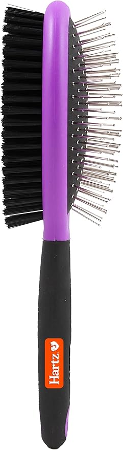 Hartz Groomer's Best Combo Dog Brush, Multi-Colored