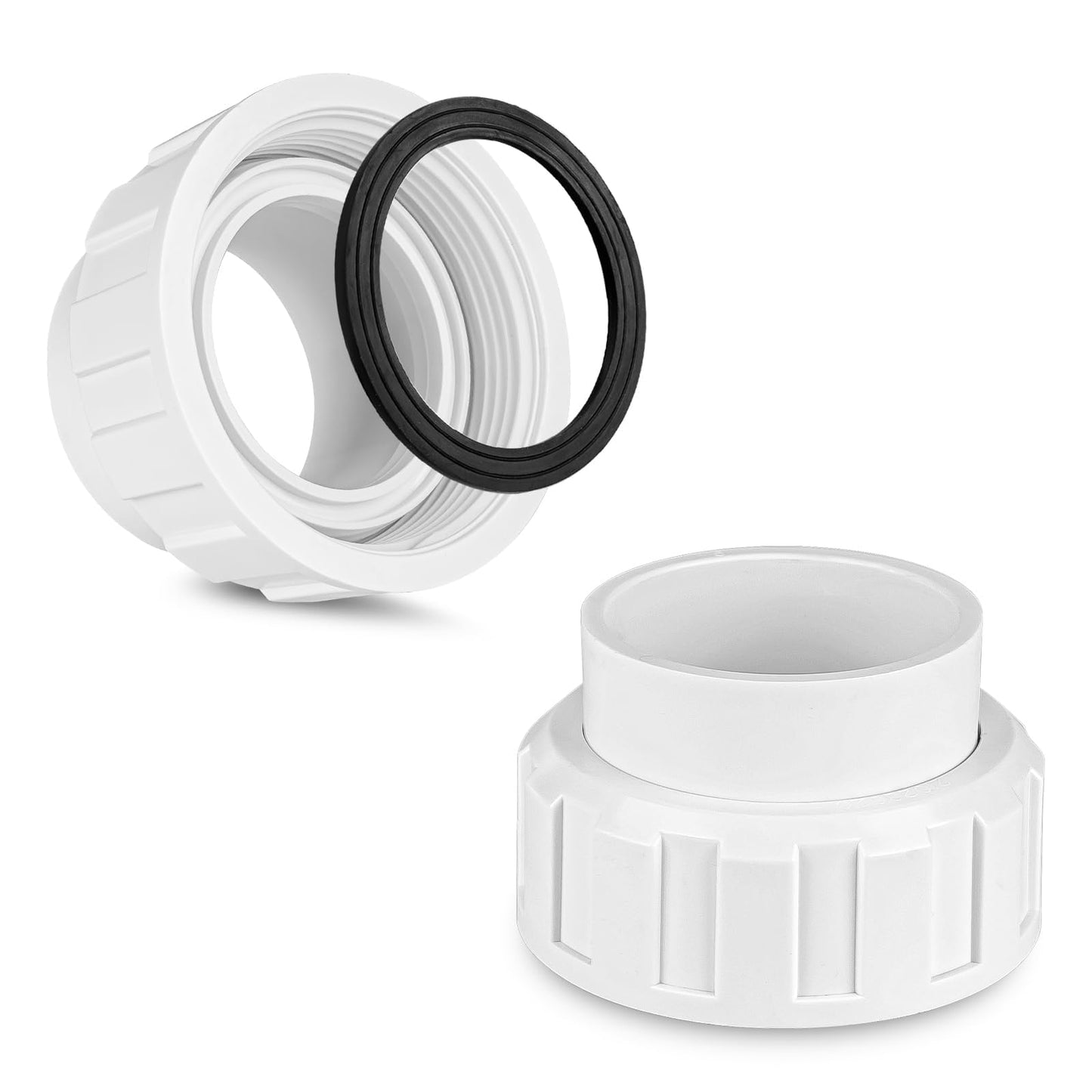 Antrys Salt Cell 2" Union Replacement for Goldline Hayward Salt Chlorine Generators, GLX-Cell-Union 2-Inch Pump Union for Hayward Salt Cell, Pool Part for Spa Pump Connections, 2 Pack