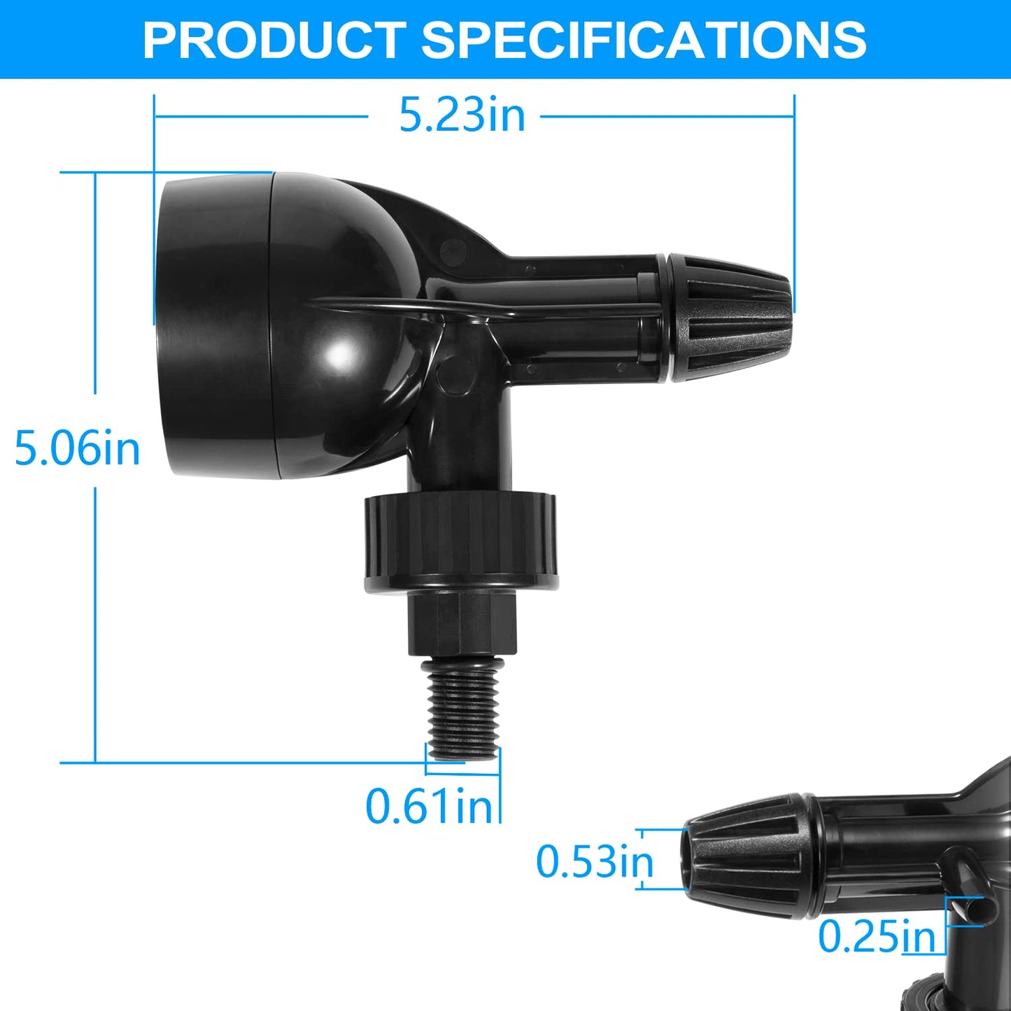 LAIKOU R0357200 Air Gauge Release Valve Assembly Replacement Compatible with Zodiac Jandy CV & CL, DEV & DEL, JS Series Pool and Spa Filters (R0357200)